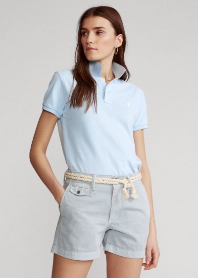 Camisa Polo Polo Ralph Lauren Classic Fit Mesh Mulher 57128-NIRG